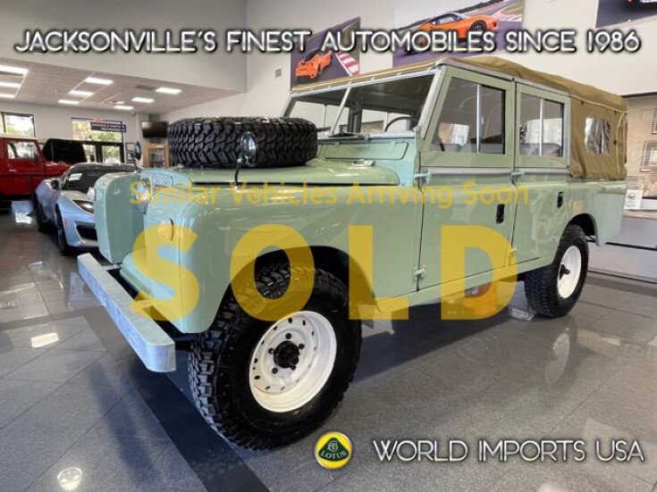 Thumbnail Photo undefined for 1972 Land Rover Series III